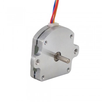 Nema 11 Pfannkuchenmotor 1.8deg 1Ncm 0.5A 28x28x9.5mm 4 Drähte Bipolarer Pfannkuchen Schrittmotor