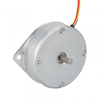 Runder Nema 18 Pfannkuchen-Schrittmotor 1.8deg 9Ncm Φ46x16mm 4 Drähte Bipolar Pfannkuchen