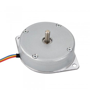 Runder Nema 18 Pfannkuchen-Schrittmotor 1.8deg 9Ncm Φ46x16mm 4 Drähte Bipolar Pfannkuchen