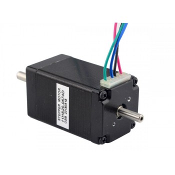 Doppelwelle Nema 11 Bipolar chrittmotor 1.8 Grad 12Ncm 0.67A 6.2V 4 Drähte Miniatur Schrittmotor