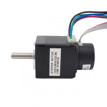 Nema 11 Closed Loop Schrittmotor 0,07 Nm mit Encoder 300CPR 1.8 Grad 0.67A 3.75V Bipolar Schrittmotor mit Encoder