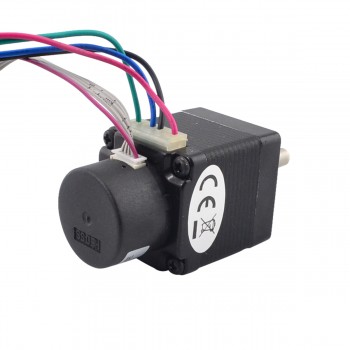 Nema 11 Closed Loop Schrittmotor 0,07 Nm mit Encoder 300CPR 1.8 Grad 0.67A 3.75V Bipolar Schrittmotor mit Encoder