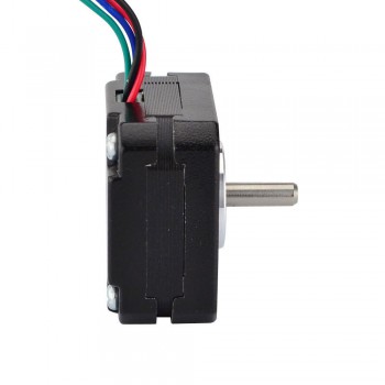 Nema 17 Schrittmotor Bipolar 0.9 deg 11Ncm 1.2A 3.6V 4 Drähte Hybrid-Schrittmotor