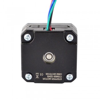 Nema 17 Schrittmotor Bipolar 0.9 deg 11Ncm 1.2A 3.6V 4 Drähte Hybrid-Schrittmotor