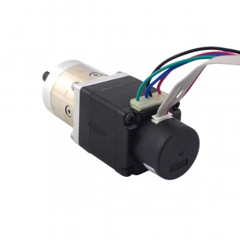 Nema 11 Closed-Loop Getriebeschrittmotor 5:1 mit Encoder 300CPR 1.8 Grad 0.07Nm Bipolar Getriebeschrittmotor