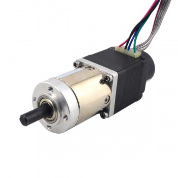 Nema 11 Closed-Loop Getriebeschrittmotor 27:1 mit Encoder 300CPR 0.07Nm 1.8 Grad 0.67A 4 Drähte Getriebe Schrittmotor