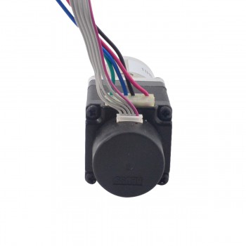 Nema 11 Closed-Loop Getriebeschrittmotor 27:1 mit Encoder 300CPR 0.07Nm 1.8 Grad 0.67A 4 Drähte Getriebe Schrittmotor