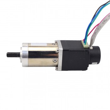 Nema 11 Closed-Loop Schrittmotor mit Getriebe 100:1 Und Encoder 300CPR 1.8 Grad 0.07Nm Getriebeschrittmotor