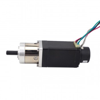 Nema 11 Closed Loop Getriebe Schrittmotor 5:1 mit Encoder 300CPR 1.8 Grad 8.04V 0.67A 4 Drähte Getriebeschrittmotor