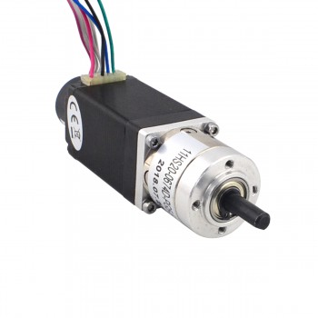 Nema 11 Closed Loop Getriebe Schrittmotor 5:1 mit Encoder 300CPR 1.8 Grad 8.04V 0.67A 4 Drähte Getriebeschrittmotor