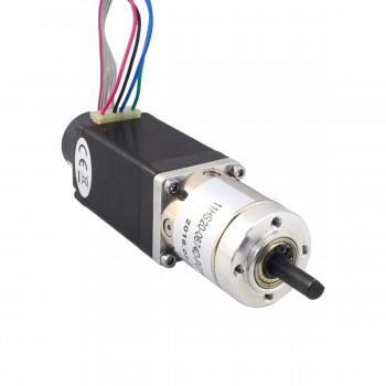 Nema 11 Closed-Loop Schrittmotor mit Getriebe 14:1 Und Encoder 300CPR 8.04V 1.8 Grad 0.14Nm Getriebeschrittmotor