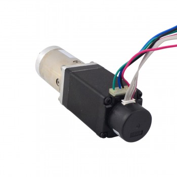 Nema 11 Closed-Loop Getriebeschrittmotor 51:1 mit Encoder 300CPR 1.8 Grad Bipolar Schrittmotor mit Encoder