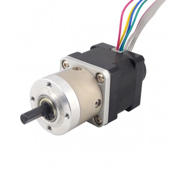 Nema 14 Closed-Loop Getriebeschrittmotor 5:1 mit Planetengetriebe 300CPR 1.8 Grad 0.14Nm 3.20V 1A Nema14 Getriebeschrittmotor