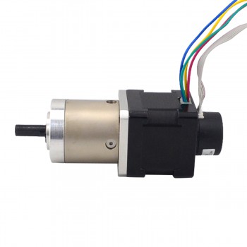 Nema 14 Closed-Loop Getriebeschrittmotor 19:1 mit Planetengetriebe 1000CPR 1.8 Grad 0.14Nm 3.20V 1A