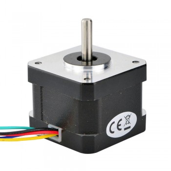 Nema 17 Schrittmotor Unipolar 12 Volt 0,9 Grad 16Ncm 0,3A 12V 6 Drähte Hybrid-Schrittmotor