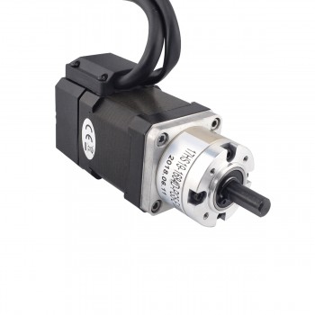 Nema 17 Closed-Loop Getriebeschrittmotor mit 5:1 Encoder 1000CPR 1.8 Grad 0.52Nm Getriebe Schrittmotor