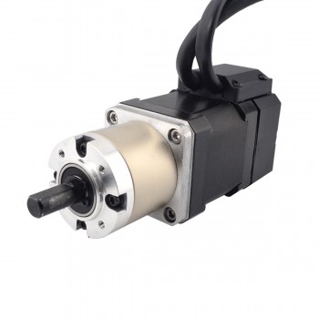 Nema 17 Closed-Loop Getriebeschrittmotor mit 14:1 Encoder 1000CPR 1.8 Grad 0.52Nm Getriebe Schrittmotor