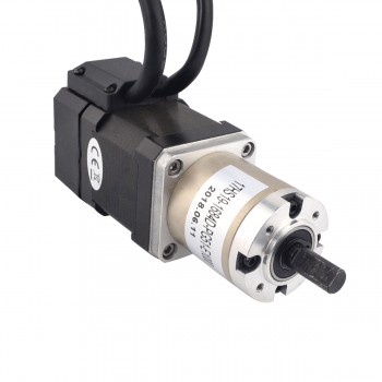 Nema 17 Closed-Loop Getriebeschrittmotor mit 51:1 Encoder 1000CPR 1.8 Grad 0.52Nm Getriebe Schrittmotor