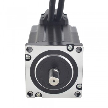 Nema 24 Closed Loop Schrittmotor 3,0 Nm 1.8 Grad 5.0 A mit Encoder 1000CPR 2 Phasen Nema24 Geschlossener Regelkreis