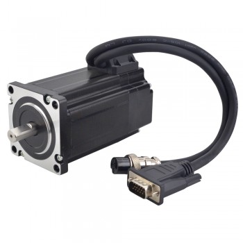 Nema 24 Closed Loop Schrittmotor 3,0 Nm 1.8 Grad 5.0 A mit Encoder 1000CPR 2 Phasen Nema24 Geschlossener Regelkreis