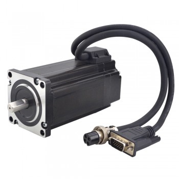 Nema 24 Closed Loop Schrittmotor 24HE40-5004D-E1000 4,0 Nm 1.8 Grad mit Encoder 1000CPR 2 Phasen