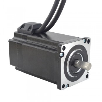 Nema 24 Wasserdichter Closed-Loop-Schrittmotor 1.8 Grad 3Nm 5.0A mit Encoder 1000CPR 2 Phasen Schrittmotor