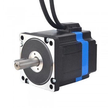 Nema 34 Closed Loop Schrittmotor mit Encoder 1000CPR  4,6 Nm 1,8 Grad 6A Bipolar 2 Phasen Geschlossener Regelkreis