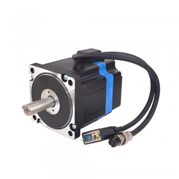 Nema 34 Closed Loop Schrittmotor mit Encoder 1000CPR  4,6 Nm 1,8 Grad 6A Bipolar 2 Phasen Geschlossener Regelkreis