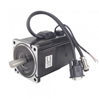 P-Serie Nema 34 Closed Loop Schrittmotor 4,5 Nm 1.8 Grad 6.0A mit Elektromagnetischer Bremse 2 Phasen