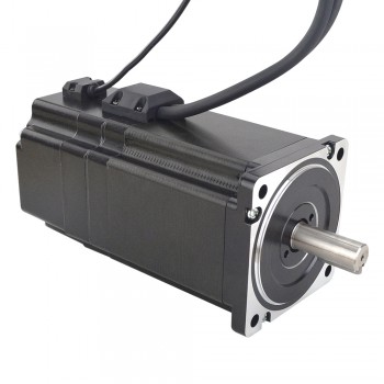 P-Serie Nema 34 Closed Loop Schrittmotor mit Encoder und Bremse 8,5 Nm 1.8 Grad 6.0A 2 Phasen