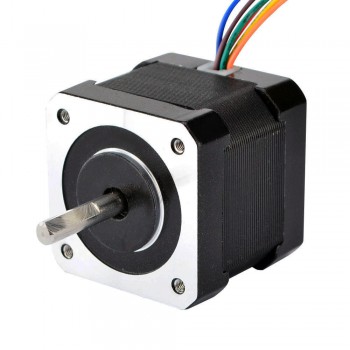 Nema 17 Schrittmotor Unipolar 0,9 Grad 26Ncm 0,4A 12V 6 Drähte Hybrid-Schrittmotor