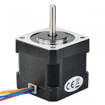 Nema 17 Schrittmotor Unipolar 0,9 Grad 26Ncm 0,4A 12V 6 Drähte Hybrid-Schrittmotor