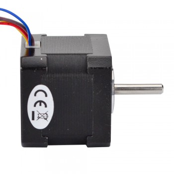 Nema 17 Schrittmotor Unipolar 0,9 Grad 26Ncm 0,4A 12V 6 Drähte Hybrid-Schrittmotor