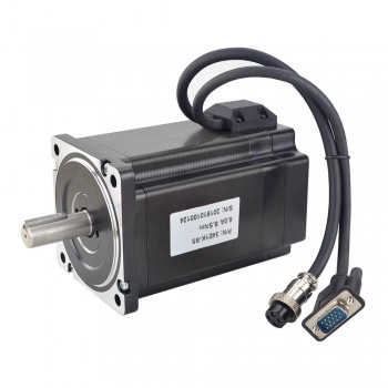 Nema 34 Closed Loop Schrittmotor 8,5 Nm 1.8 Grad 8.5 Nm 6.0A mit Encoder 1000CPR 2 Phasen Geschlossener Regelkreis