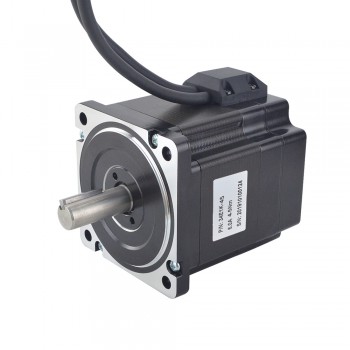 Nema 34 Closed Loop Schrittmotor 34E1K-45 P-Serie 4,5 Nm 1.8 Grad mit Encoder 1000 CPR 2 Phasen