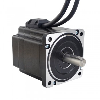 Nema 34 Closed Loop Schrittmotor 34E1K-45 P-Serie 4,5 Nm 1.8 Grad mit Encoder 1000 CPR 2 Phasen