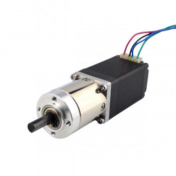 Nema 11 Getriebe Schrittmotor mit 14:1 Getriebe Und hinterer Welle & Schraubenloch L=51mm 1.8 Grad  14Ncm Bipolar Schrittmotor