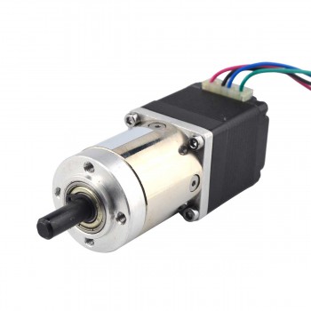 Nema 11 Getriebe Schrittmotor mit 51:1 Getriebe Und hinterer Welle & Schraubenloch L=31mm 1.8 Grad  7Ncm Bipolar Schrittmotor