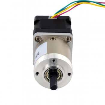 Nema 14 Getriebeschrittmotor mit 19:1 Getriebe 1.8 Grad 1A 3.20V 14Ncm Bipolar Getriebe Schrittmotor