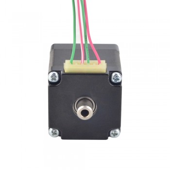 Nema 11 Hohlwellen-Schrittmotor Doppelwelle 1.8 Grad 6Ncm 1.0A Bipolar Nema11 Hybrid Schrittmotor