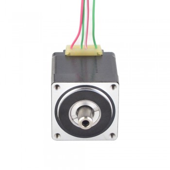 Nema 11 Hohlwellen-Schrittmotor Doppelwelle 1.8 Grad 6Ncm 1.0A Bipolar Nema11 Hybrid Schrittmotor