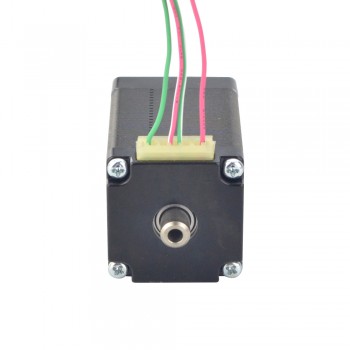 Nema 11 Hohlwellen-Schrittmotor Bipolar Doppelwelle 1.8 Grad 7.5Ncm 1.0A Nema11 Hybrid Schrittmotor