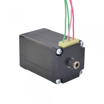 Nema 11 Hohlwellen-Schrittmotor Bipolar Doppelwelle 1.8 Grad 7.5Ncm 1.0A Nema11 Hybrid Schrittmotor