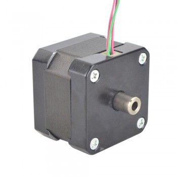 Hohlwellen Nema 17 Schrittmotor 1.8 Grad 0.25 Nm 1.5 A 4 Drähte Bipolar Hybrid-Schrittmotor