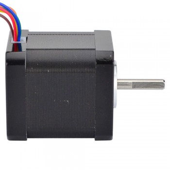 Nema 17 Schrittmotor Unipolar 12 Volt 0,9 Grad 32Ncm 0,4A 12V 6 Drähte Hybrid-Schrittmotor