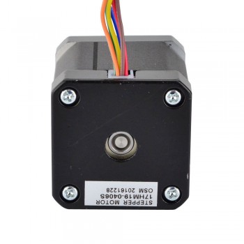 Nema 17 Schrittmotor Unipolar 12 Volt 0,9 Grad 32Ncm 0,4A 12V 6 Drähte Hybrid-Schrittmotor