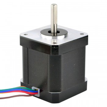 Nema 17 Schrittmotor Unipolar 12 Volt 0,9 Grad 32Ncm 0,4A 12V 6 Drähte Hybrid-Schrittmotor