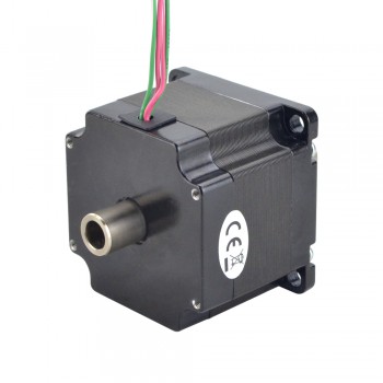 Nema 23 Hohlwellen-Schrittmotor 1.8 Grad 0.78 Nm 2.0A Doppelwelle Bipolar Hybrid Schrittmotor