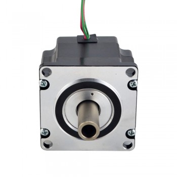 Nema 23 Hohlwellen-Schrittmotor 1.8 Grad 0.78 Nm 2.0A Doppelwelle Bipolar Hybrid Schrittmotor