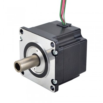 Nema 23 Hohlwellen-Schrittmotor 1.8 Grad 0.78 Nm 2.0A Doppelwelle Bipolar Hybrid Schrittmotor